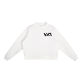 Essential Fleece Mock-Neck Crew Sweatshirt