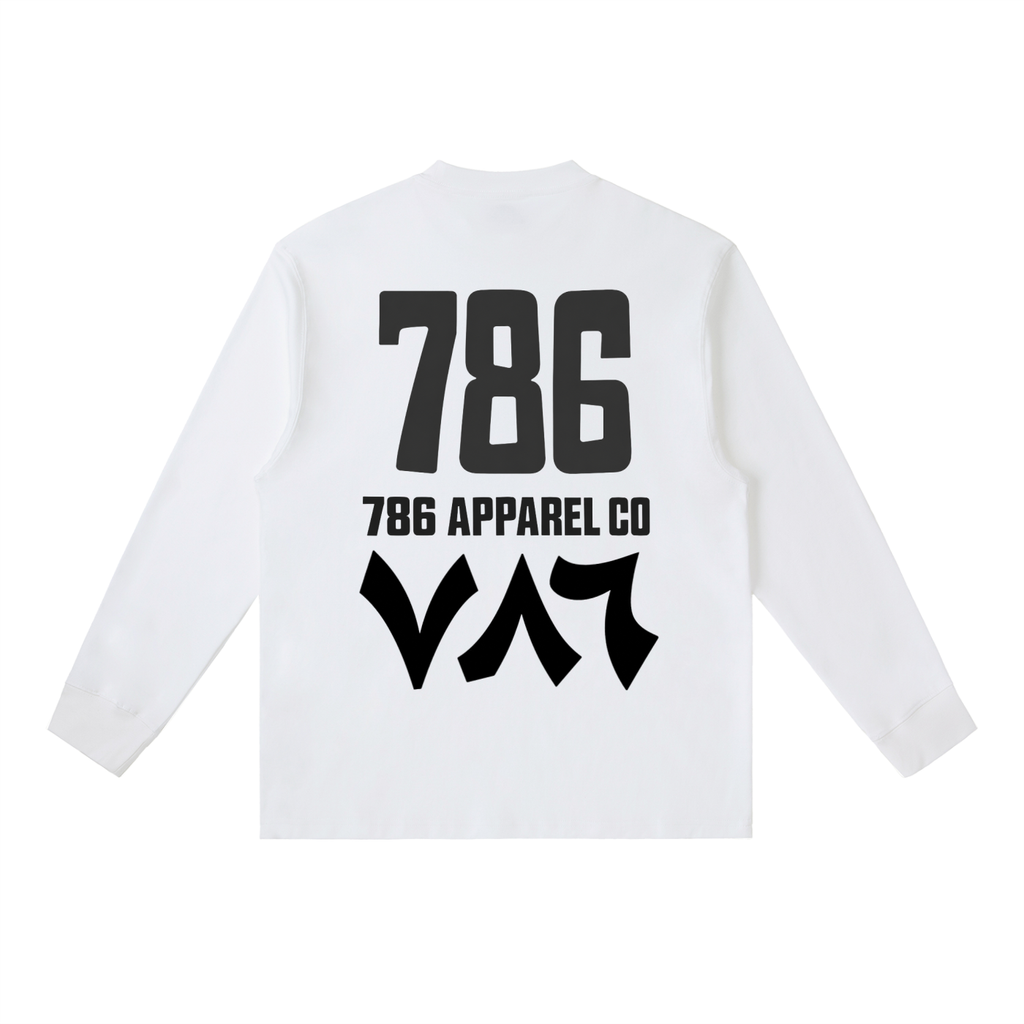 786 Long-Sleeve T-Shirt White