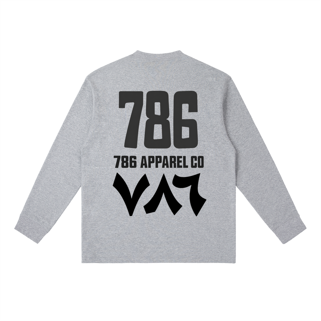 786 Long-Sleeve T-Shirt Heather Gray