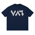 786 LOGO TEE BLUE