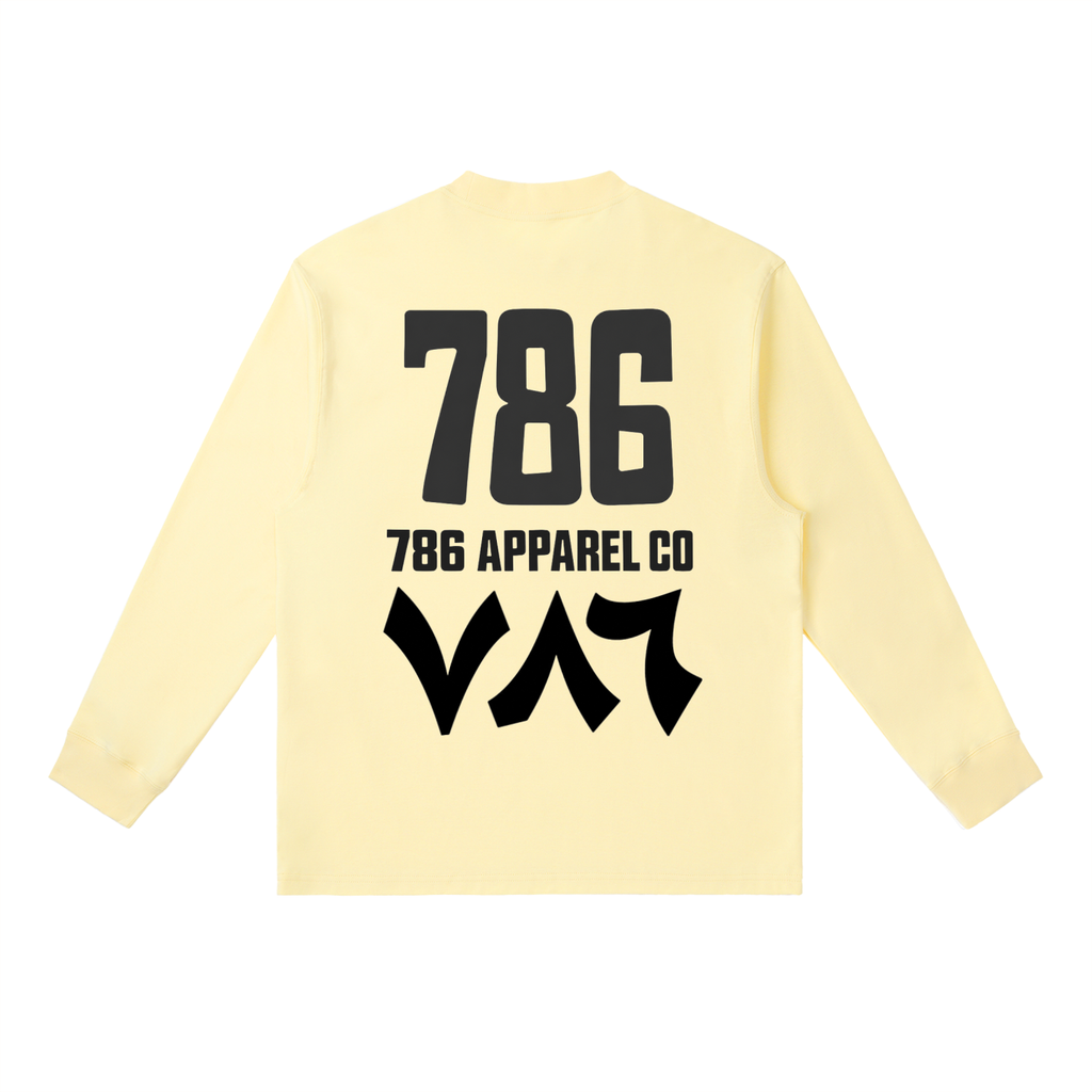 786 Long-Sleeve T-Shirt Fun Yellow