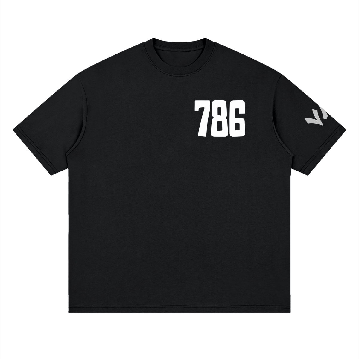 Takbir- Loose Drop Shoulder T-Shirt Blk